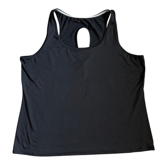 Run Disney Plus All Black Stretch Racerback Active Tank Size 3XL - Picture 1 of 8